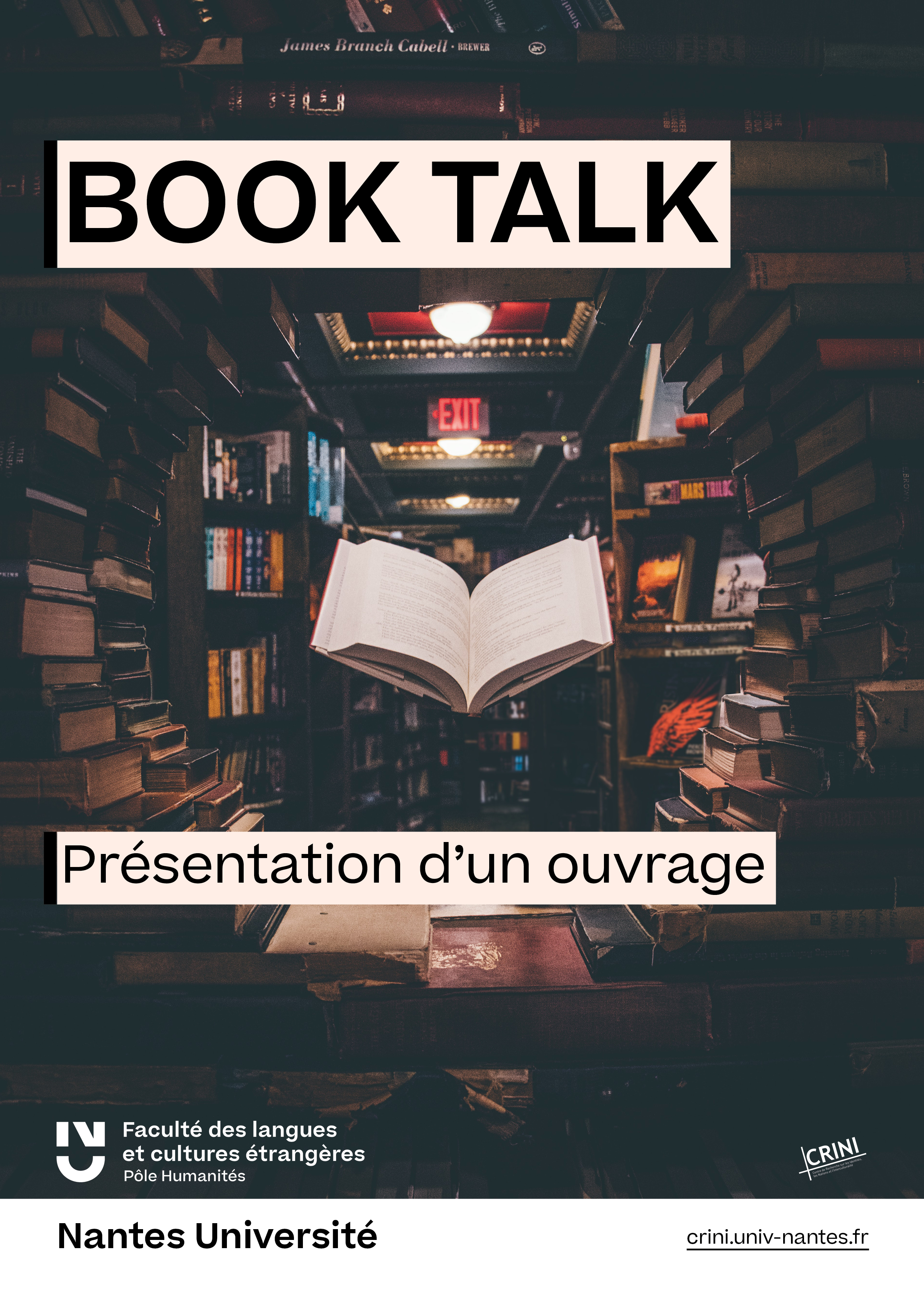 Affiche book talk